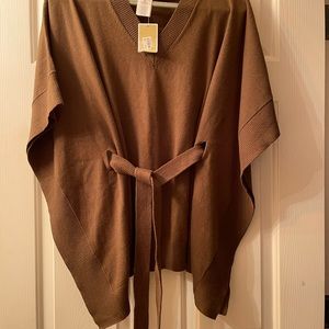 Michael KORS, s/m, olive green, poncho